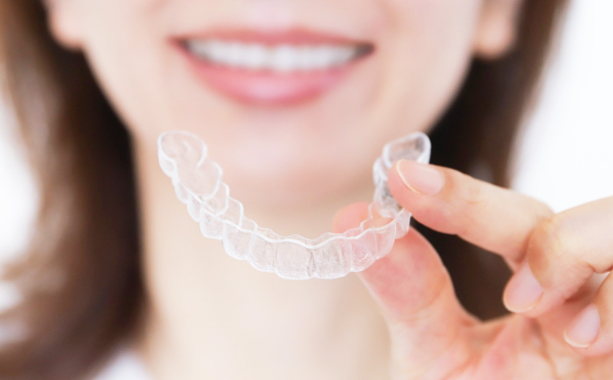 マウスピースでの部分矯正